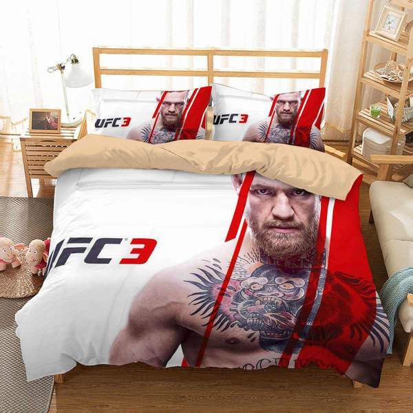 Conor Mcgregor Duvet Cover and Pillowcase Set Bedding Set Conor Mcgregor Duvet Cover and Pillowcase Set Bedding Set