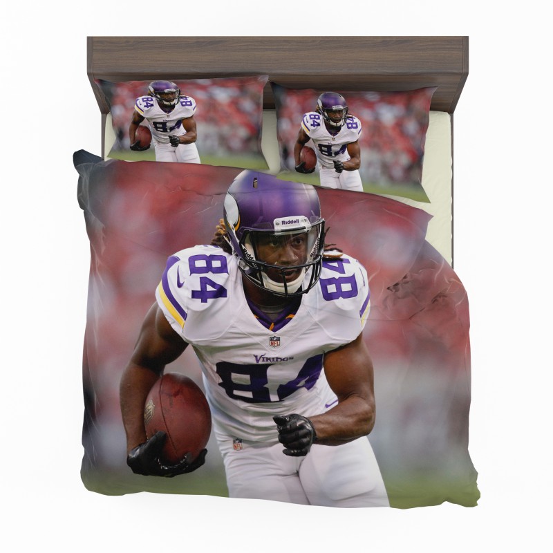 Cordarrelle Patterson Nfl Minnesota Vikings Duvet Cover and Pillowcase Set Bedding Set Cordarrelle Patterson Nfl Minnesota Vikings Duvet Cover and Pillowcase Set Bedding Set