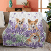 Corgi Quilt Blanket