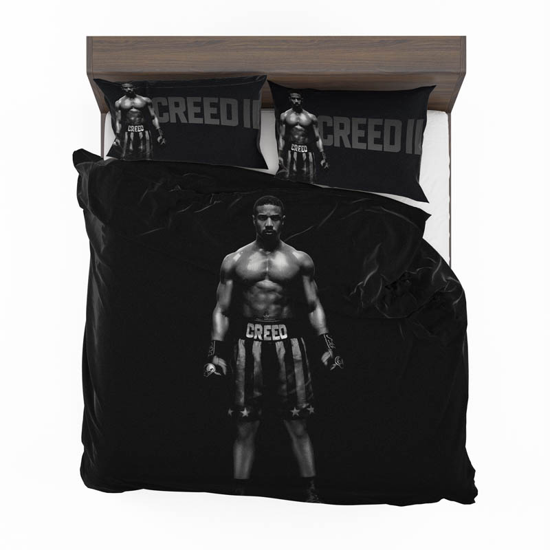 Creed Ii Michael B Jordan Adonis Creed Duvet Cover and Pillowcase Set Bedding Set Creed Ii Michael B Jordan Adonis Creed Duvet Cover and Pillowcase Set Bedding Set