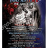 Custom Name Skull Couple You And Me We Got This WeRe A Team Blanket