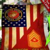 Custom Your Name United States Marine Corps All Over Printed Blanket