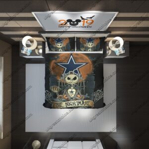 Dallas Cowboys Halloween 1 Duvet Cover and Pillowcase Set Bedding Set scaled 1