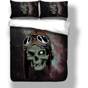 DeathS Head Duvet Cover and Pillowcase Set Bedding Set