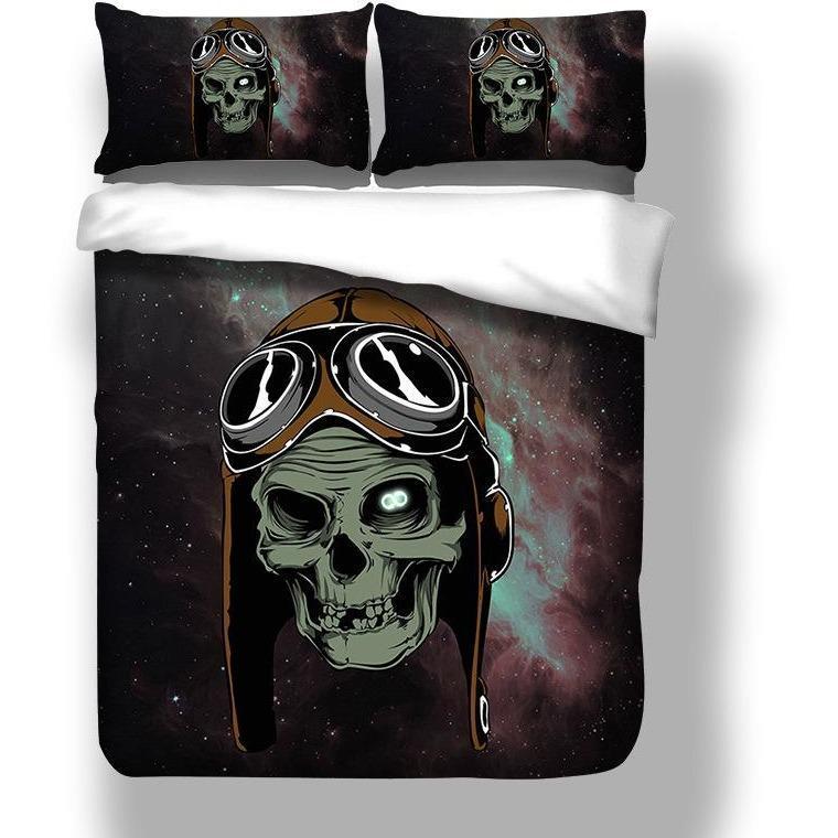 DeathS Head Duvet Cover and Pillowcase Set Bedding Set DeathS Head Duvet Cover and Pillowcase Set Bedding Set