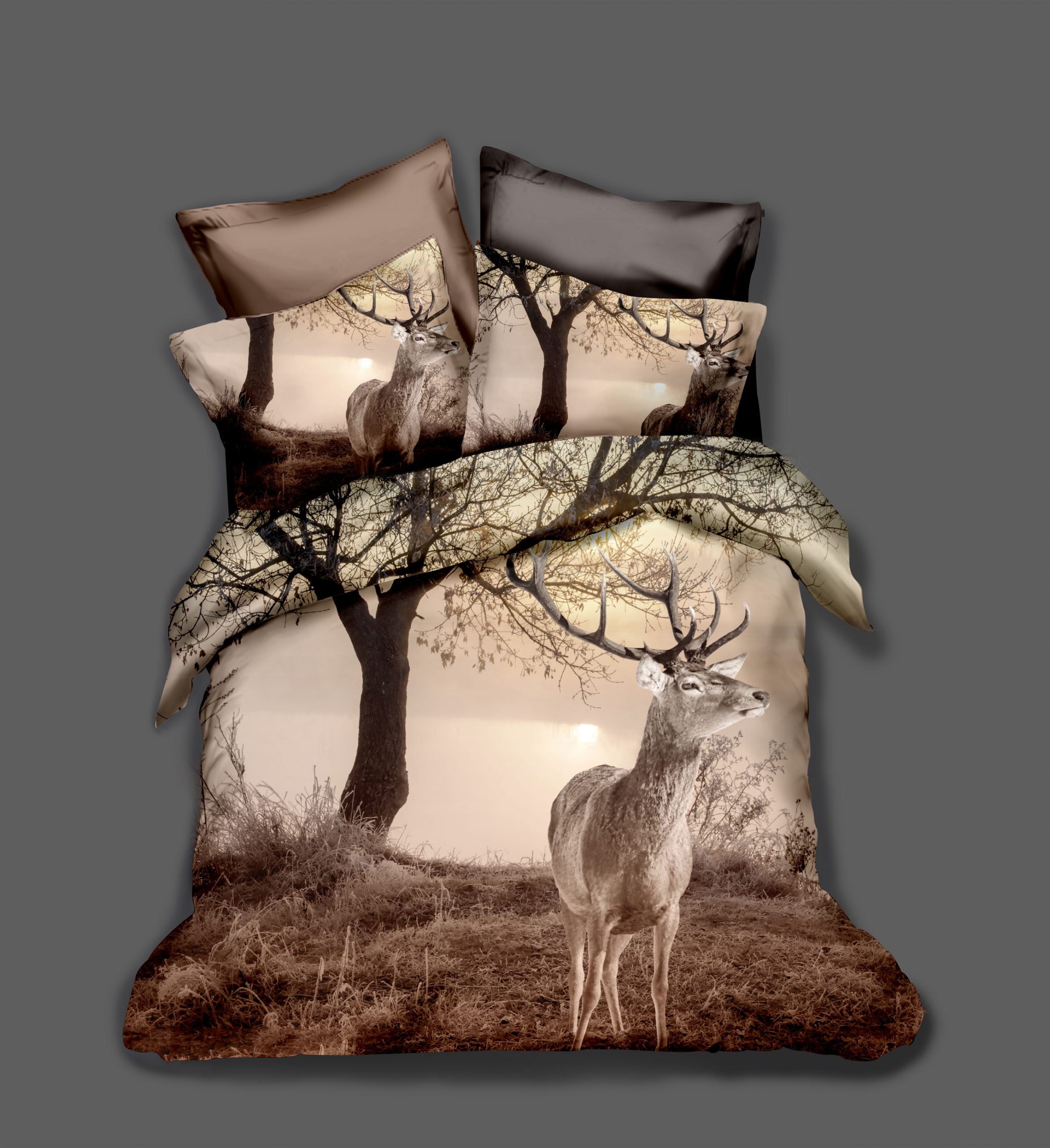 Deer Duvet Cover and Pillowcase Set Bedding Set scaled 1 Deer Duvet Cover and Pillowcase Set Bedding Set scaled 1