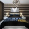 Denver Nuggets 4 NBA Basketball ize Duvet Cover and Pillowcase Set Bedding Set scaled 1
