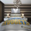 Denver Nuggets 7 NBA Basketball ize Duvet Cover and Pillowcase Set Bedding Set scaled 1