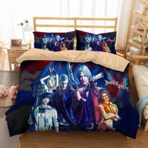 Devil May Cry 5 Duvet Cover and Pillowcase Set Bedding Set 278