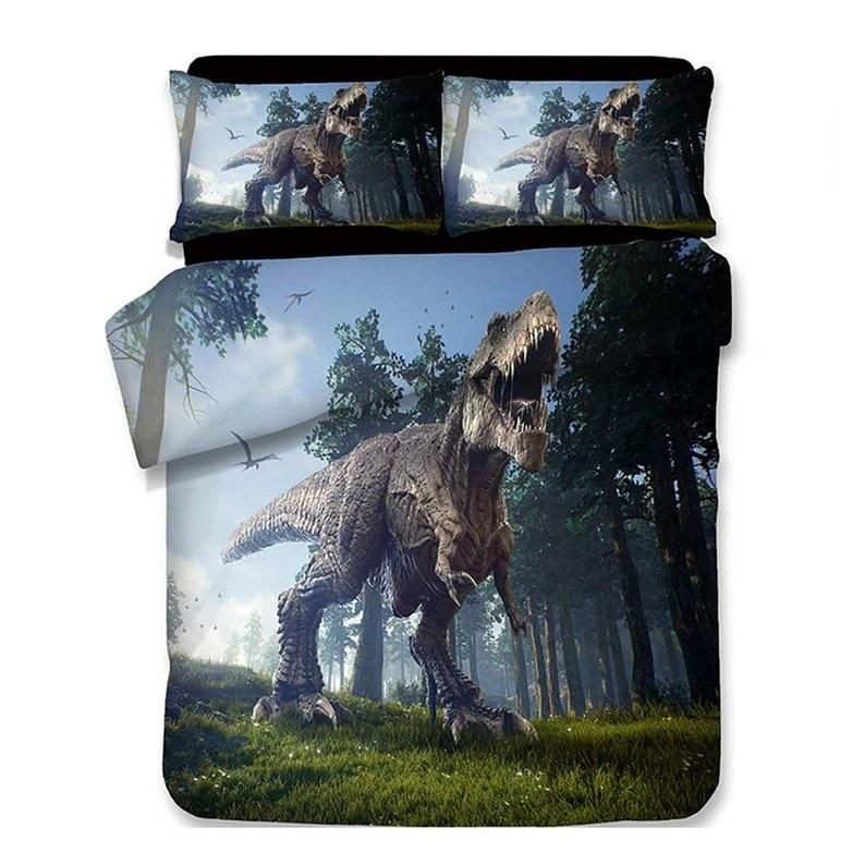 Dinosaurs 2 Duvet Cover and Pillowcase Set Bedding Set 306 Dinosaurs 2 Duvet Cover and Pillowcase Set Bedding Set 306