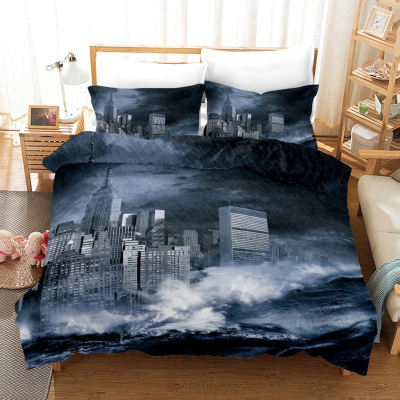 Disaster Duvet Cover and Pillowcase Set Bedding Set Disaster Duvet Cover and Pillowcase Set Bedding Set