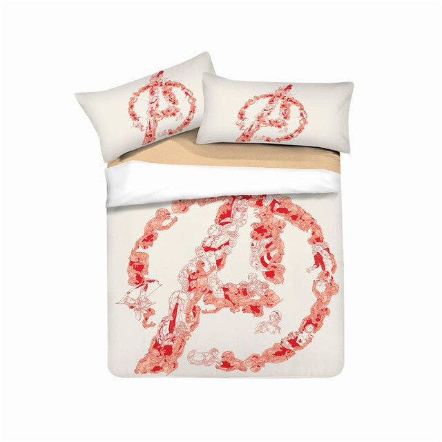 Disney Cartoon Avengers 223 Duvet Cover and Pillowcase Set Bedding Set Disney Cartoon Avengers 223 Duvet Cover and Pillowcase Set Bedding Set