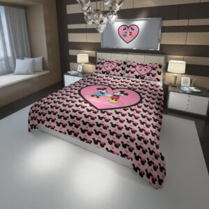 Disney Mickey And Minnie 2 Duvet Cover and Pillowcase Set Bedding Set scaled 1