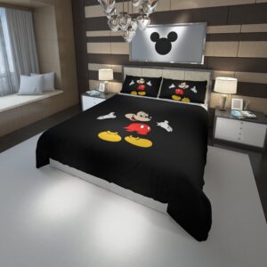 Disney Mickey Mouse Duvet Cover and Pillowcase Set Bedding Set 684 scaled 1