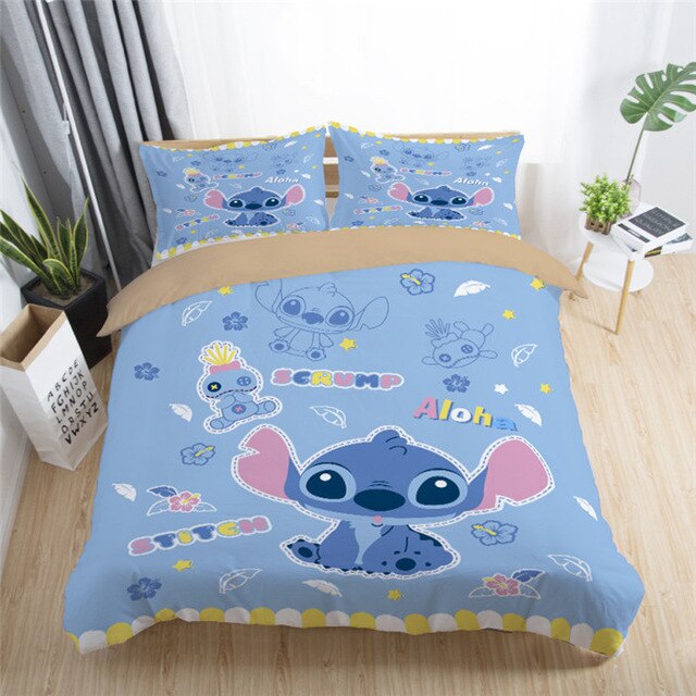 Disney Stitch 226 Duvet Cover and Pillowcase Set Bedding Set Disney Stitch 226 Duvet Cover and Pillowcase Set Bedding Set