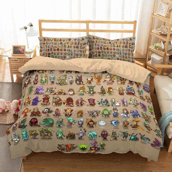 Dota2 Duvet Cover and Pillowcase Set Bedding Set Dota2 Duvet Cover and Pillowcase Set Bedding Set