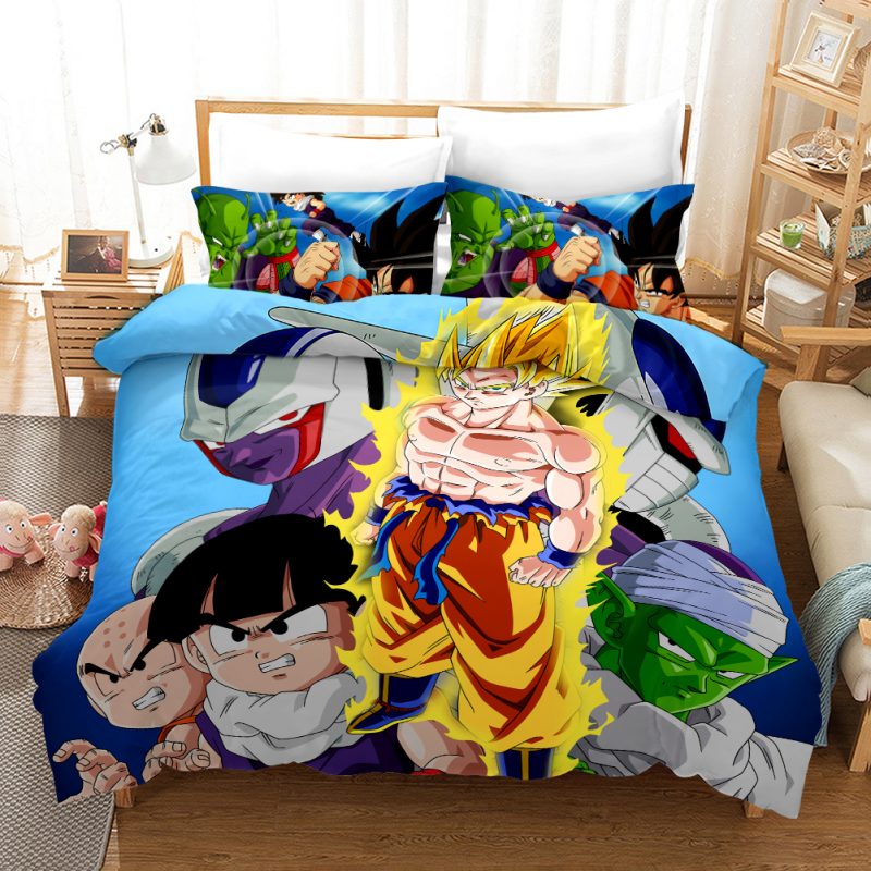 Dragon Ball 10 Duvet Cover and Pillowcase Set Bedding Set Dragon Ball 10 Duvet Cover and Pillowcase Set Bedding Set