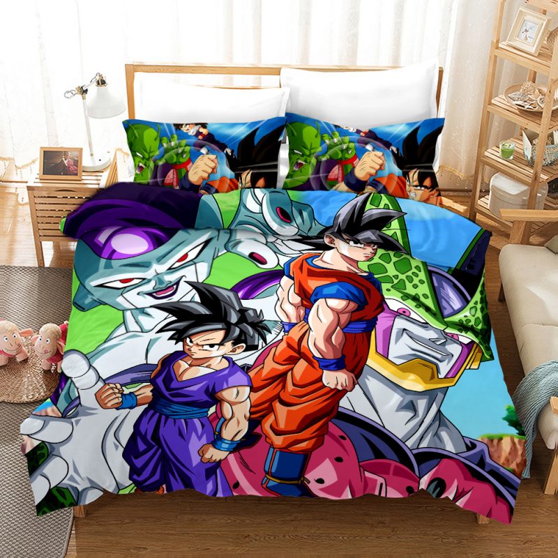 Dragon Ball 8 Duvet Cover and Pillowcase Set Bedding Set Dragon Ball 8 Duvet Cover and Pillowcase Set Bedding Set