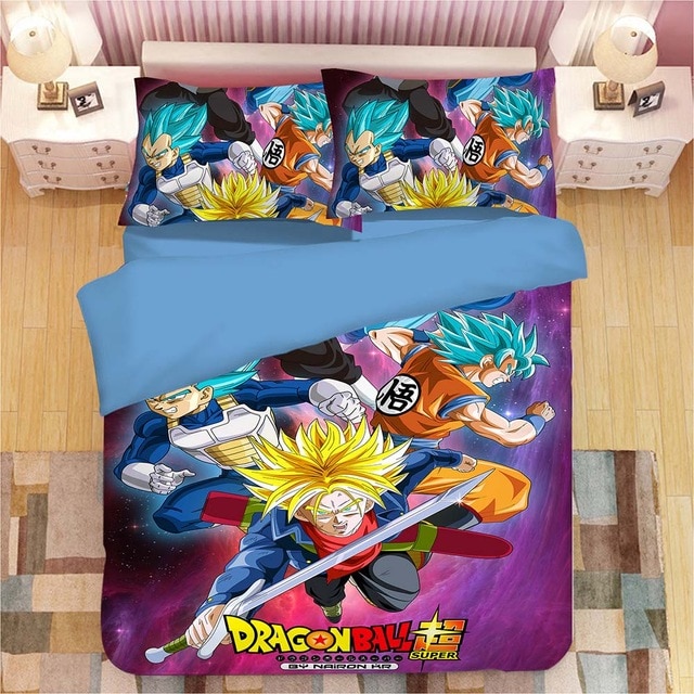 Dragon Ball Son Goku Vegeta 2213 Duvet Cover and Pillowcase Set Bedding Set Dragon Ball Son Goku Vegeta 2213 Duvet Cover and Pillowcase Set Bedding Set