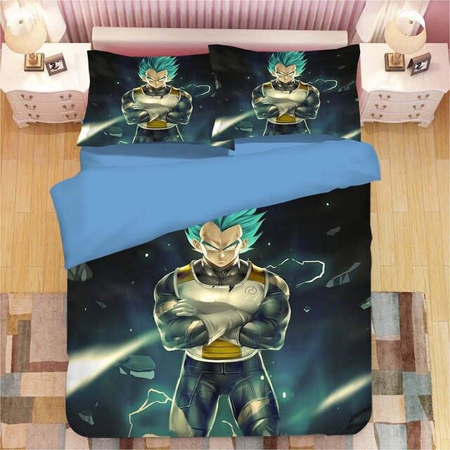 Dragon Ball Son Goku Vegeta 2218 Duvet Cover and Pillowcase Set Bedding Set Dragon Ball Son Goku Vegeta 2218 Duvet Cover and Pillowcase Set Bedding Set