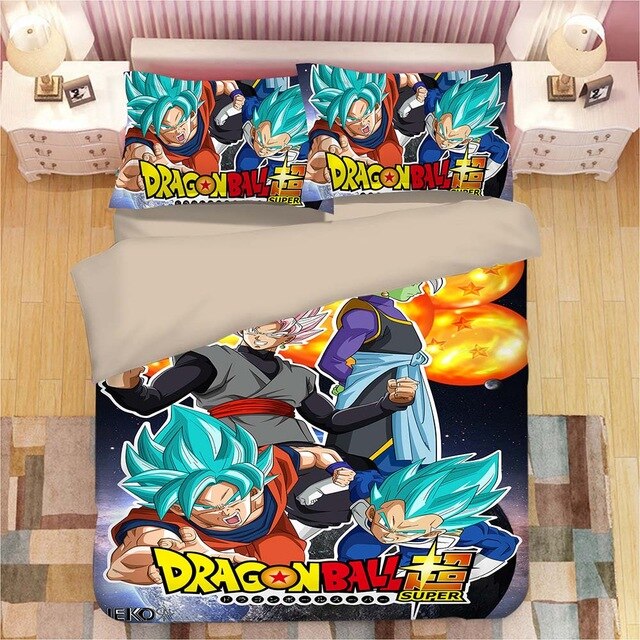Dragon Ball Son Goku Vegeta 2221 Duvet Cover and Pillowcase Set Bedding Set Dragon Ball Son Goku Vegeta 2221 Duvet Cover and Pillowcase Set Bedding Set