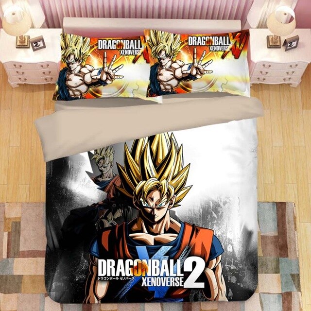 Dragon Ball Son Goku Vegeta 2227 Duvet Cover and Pillowcase Set Bedding Set Dragon Ball Son Goku Vegeta 2227 Duvet Cover and Pillowcase Set Bedding Set