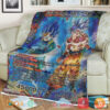 Dragon Ball Son Goku Vegeta Apex Of Power Blanket
