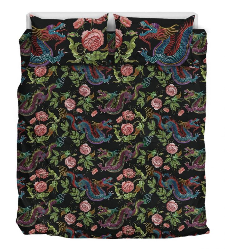 Dragons Fever Duver Duvet Cover and Pillowcase Set Bedding Set Dragons Fever Duver Duvet Cover and Pillowcase Set Bedding Set