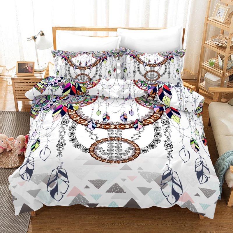 Dreamcatcher 2 Duvet Cover and Pillowcase Set Bedding Set Dreamcatcher 2 Duvet Cover and Pillowcase Set Bedding Set