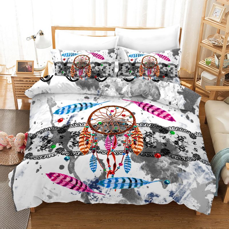 Dreamcatcher 6 Duvet Cover and Pillowcase Set Bedding Set Dreamcatcher 6 Duvet Cover and Pillowcase Set Bedding Set
