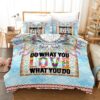 Dreamcatcher 8 Do What You Love What You Do Duvet Cover and Pillowcase Set Bedding Set