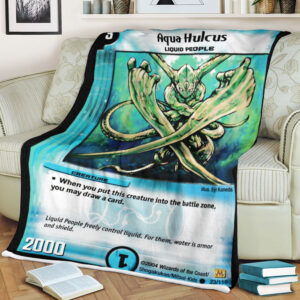 Duel Masters Aqua Hulcus Sherpa Blanket