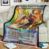 Duel Masters Bombazar Dragon Of Destiny Sherpa Blanket