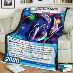 Duel Masters Cyber Lord Corile Sherpa Blanket