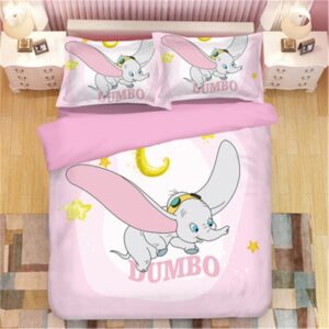 Dumbo Disney 222 Duvet Cover and Pillowcase Set Bedding Set