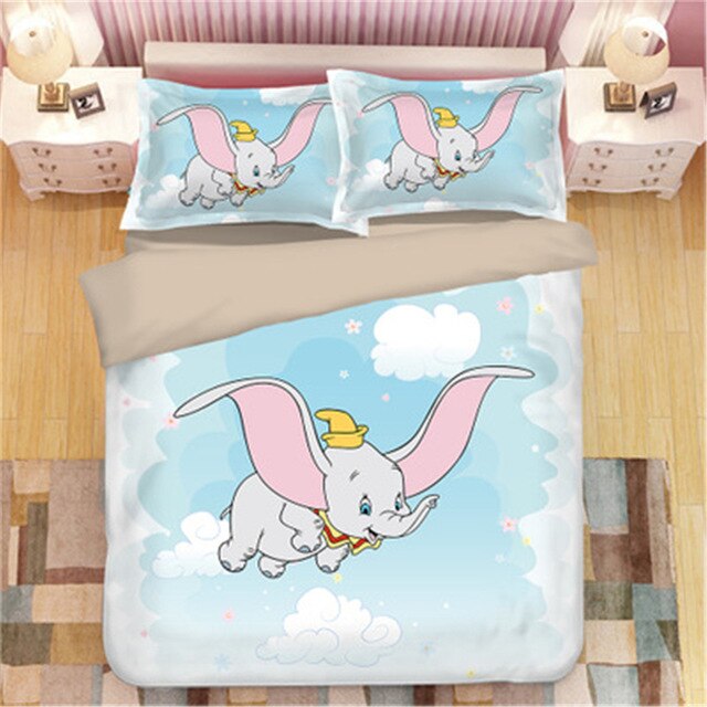 Dumbo Disney 224 Duvet Cover and Pillowcase Set Bedding Set Dumbo Disney 224 Duvet Cover and Pillowcase Set Bedding Set