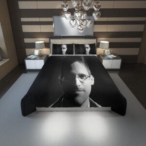 Edward Snowden Duvet Cover and Pillowcase Set Bedding Set 1213 scaled 1