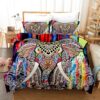 Elephant Bohemia Style 6 Duvet Cover and Pillowcase Set Bedding Set