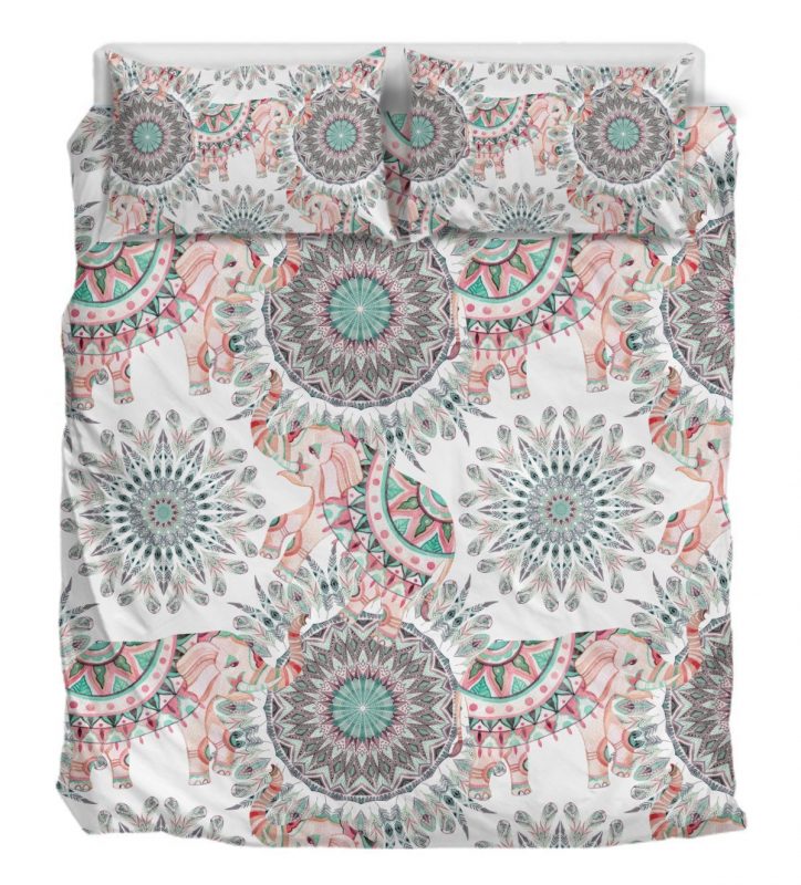 Elephants And Feathers Duver Duvet Cover and Pillowcase Set Bedding Set Elephants And Feathers Duver Duvet Cover and Pillowcase Set Bedding Set