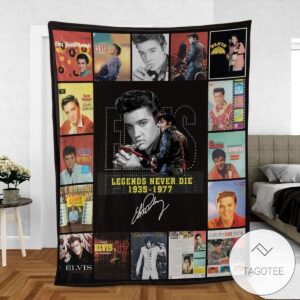 Elvis Presley Legend Never Die Blanket