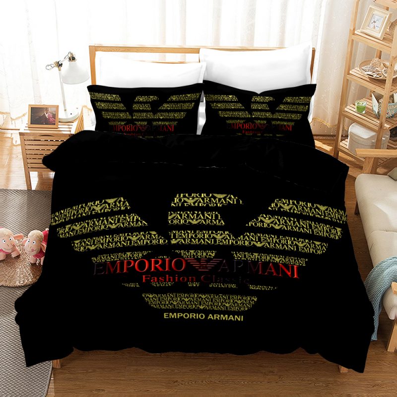 Emporio Armani Duvet Cover and Pillowcase Set Bedding Set Emporio Armani Duvet Cover and Pillowcase Set Bedding Set