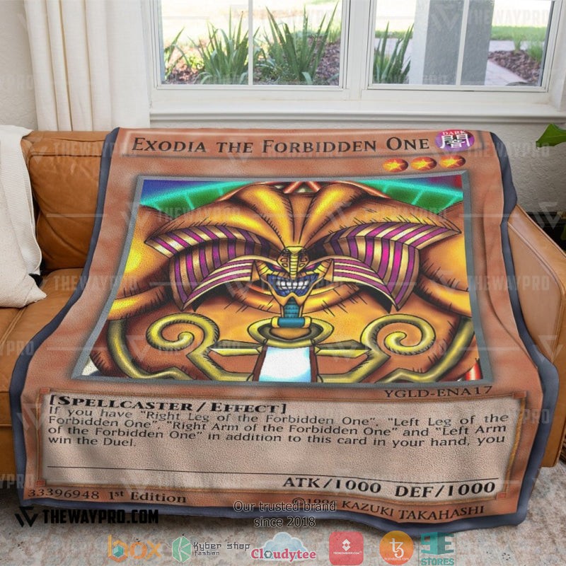 Exodia The Forbidden One Soft Blanket 3 Exodia The Forbidden One Soft Blanket 3