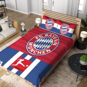 FC Bayern Munich Mnchen Duvet Cover and Pillowcase Set Bedding Set