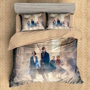 Fantastic Beasts Duvet Cover and Pillowcase Set Bedding Set