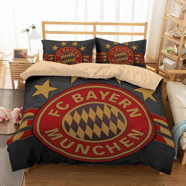 Fc Bayern Munchen Duvet Cover and Pillowcase Set Bedding Set Fc Bayern Munchen Duvet Cover and Pillowcase Set Bedding Set
