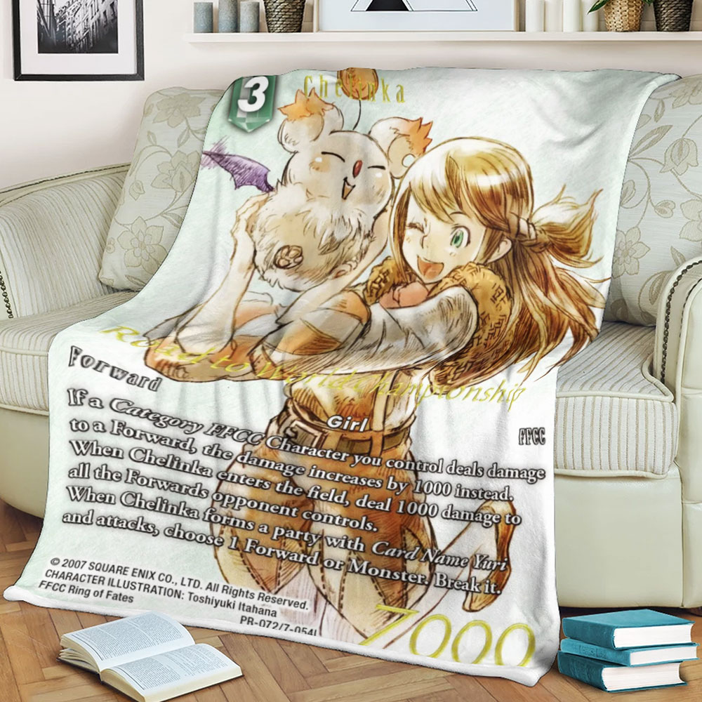 Final Fantasy Chelinka Sherpa Blanket Final Fantasy Chelinka Sherpa Blanket