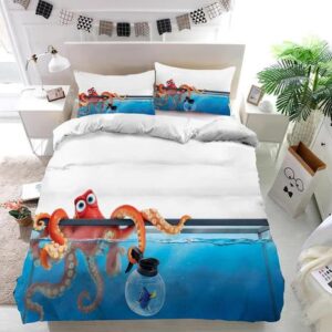 Finding Dory Funny Duvet Cover and Pillowcase Set Bedding Set