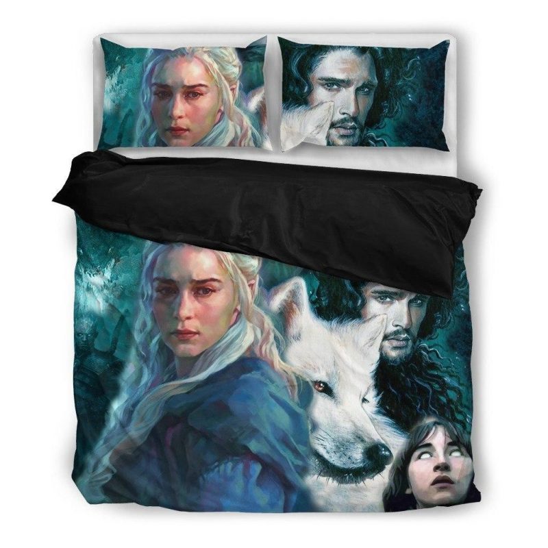 Fire And Ice Duvet Cover and Pillowcase Set Bedding Set Fire And Ice Duvet Cover and Pillowcase Set Bedding Set