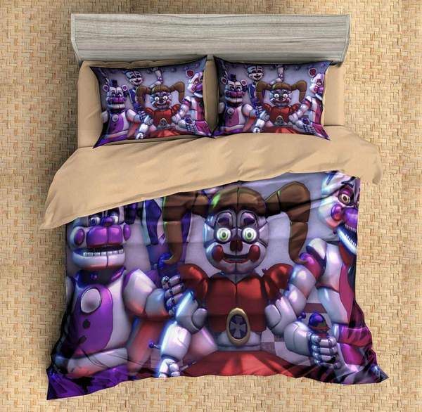 Five Nights At FreddyS Duvet Cover and Pillowcase Set Bedding Set 539 Five Nights At FreddyS Duvet Cover and Pillowcase Set Bedding Set 539