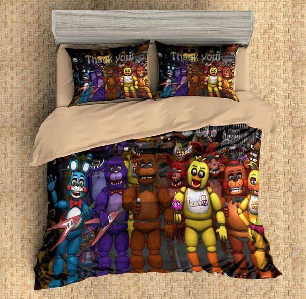 Five Nights At FreddyS Duvet Cover and Pillowcase Set Bedding Set 540 Five Nights At FreddyS Duvet Cover and Pillowcase Set Bedding Set 540